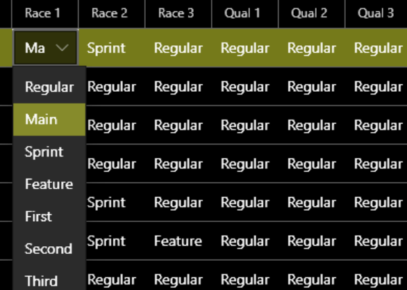 Event format