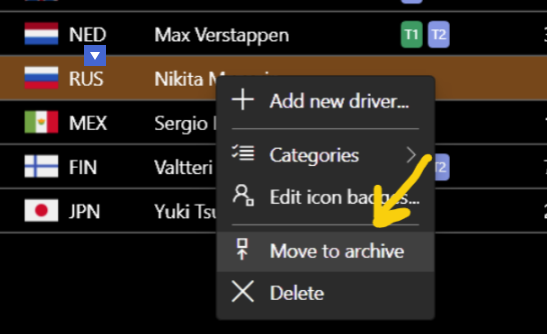Archive driver