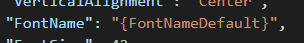 Variable usage in expression