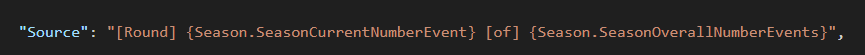 Source markup