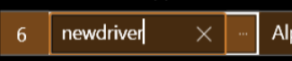 Create new driver inline
